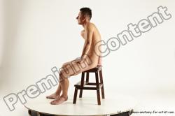 Sitting reference poses of Blake